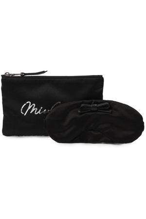 Комплект из косметички и маски Miu Miu