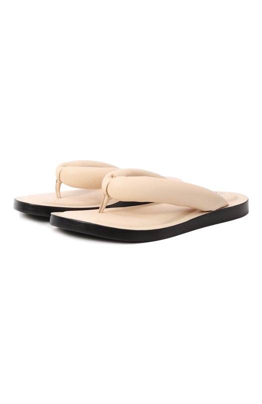 Где купить Кожаные шлепанцы Jil Sander Jil Sander