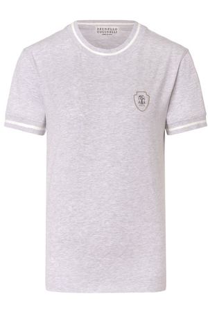 Хлопковая футболка Brunello Cucinelli