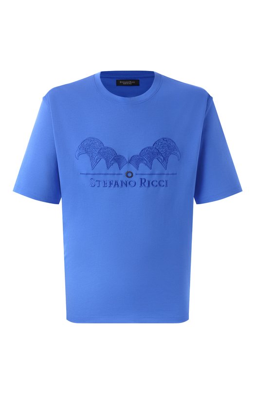 Где купить Хлопковая футболка Stefano Ricci Stefano Ricci