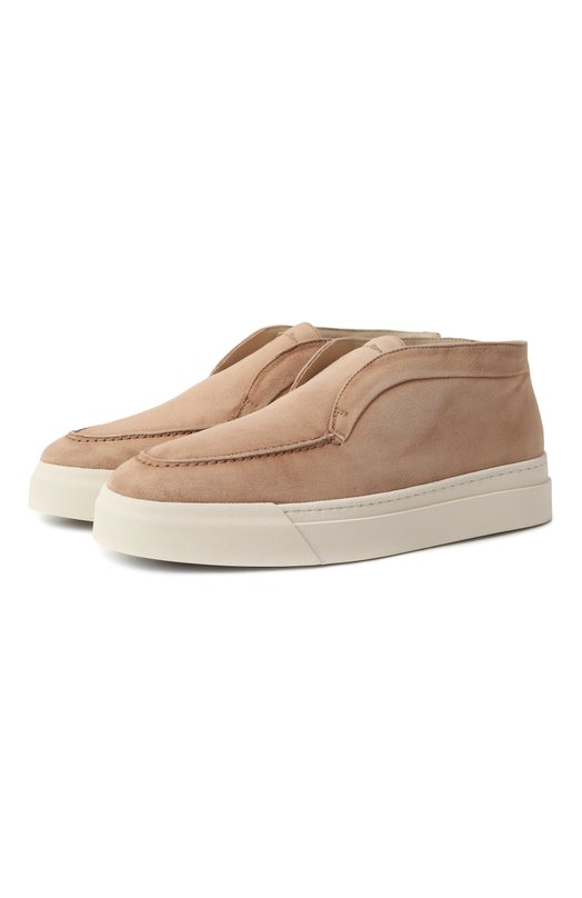 Где купить Замшевые кеды Santoni Santoni 