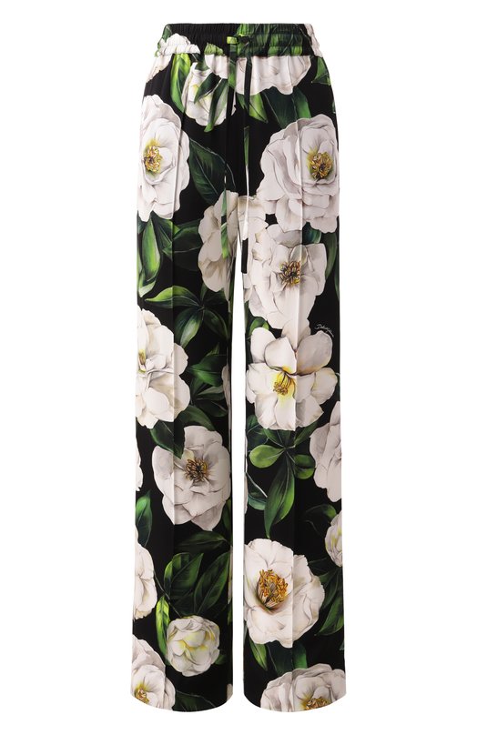 Где купить Шелковые брюки Dolce & Gabbana Dolce & Gabbana