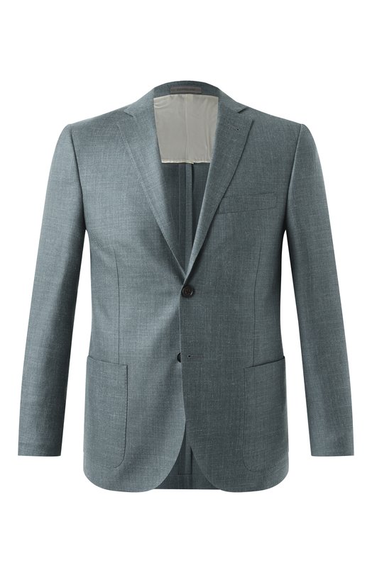 Где купить Пиджак из шерсти и шелка Corneliani Corneliani