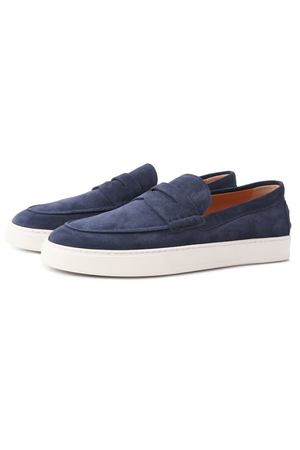 Замшевые пенни-лоферы Tod’s