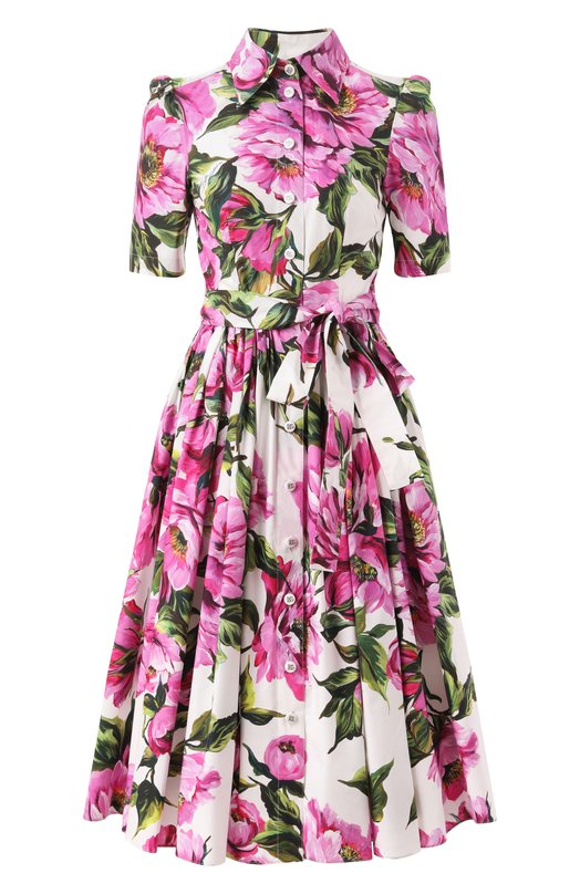 Где купить Хлопковое платье Dolce & Gabbana Dolce & Gabbana 