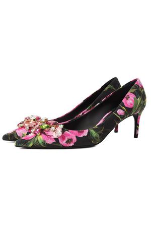 Текстильные туфли  Dolce & Gabbana