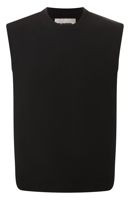 Где купить Жилет из кашемира и хлопка Jil Sander Jil Sander
