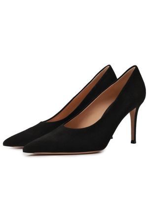 Замшевые туфли Robbie 85 Gianvito Rossi