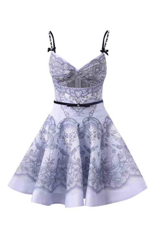 Где купить Платье изо льна и хлопка Zimmermann Zimmermann