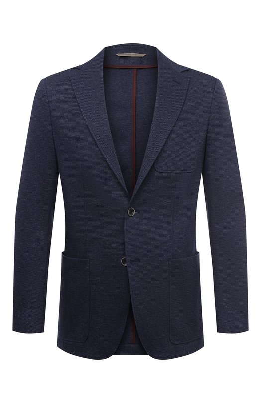 Где купить Хлопковый пиджак Canali Canali