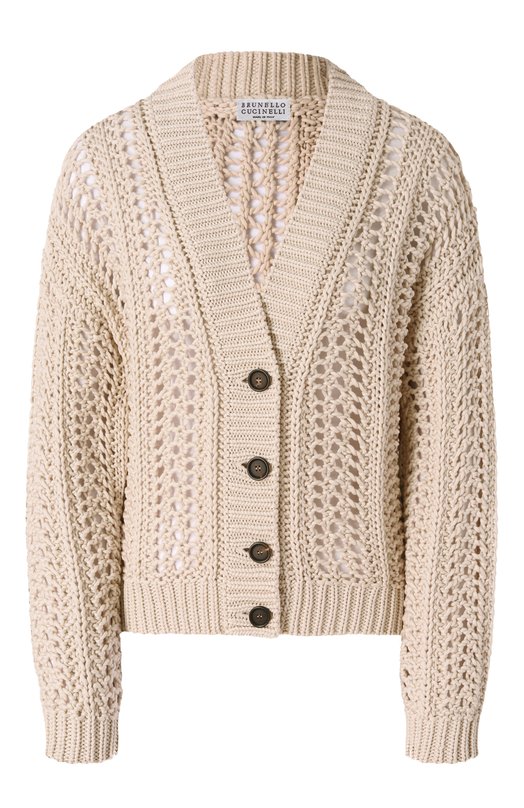 Где купить Хлопковый кардиган Brunello Cucinelli Brunello Cucinelli