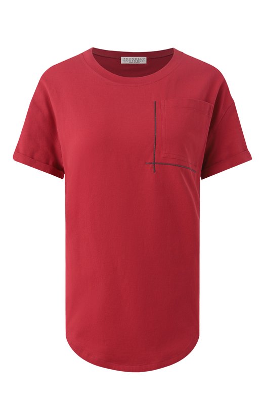 Где купить Хлопковая футболка Brunello Cucinelli Brunello Cucinelli