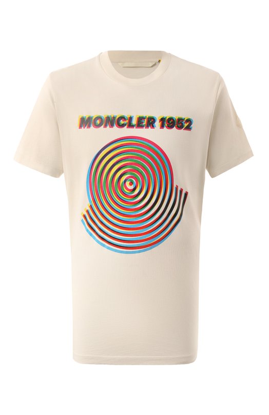 Где купить Хлопковая футболка Moncler Genius Moncler Genius