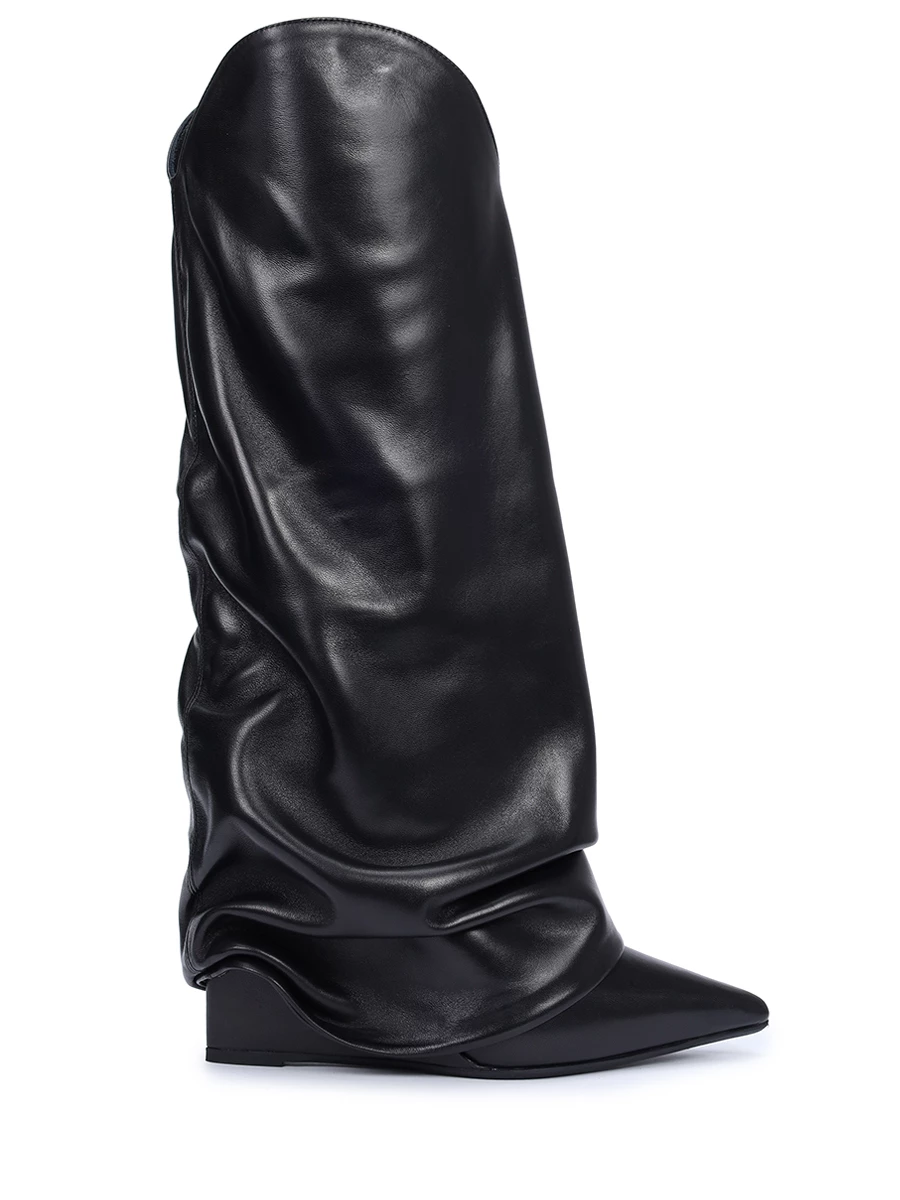 Где купить Сапоги кожаные LE SILLA Le Silla