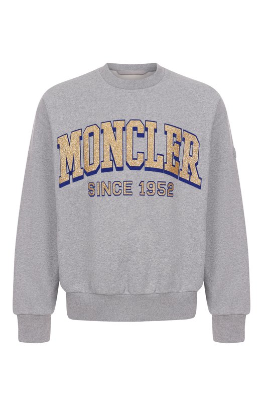 Где купить Хлопковый свитшот Moncler Moncler