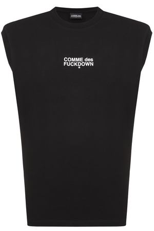 Хлопковая майка Comme des Fuckdown