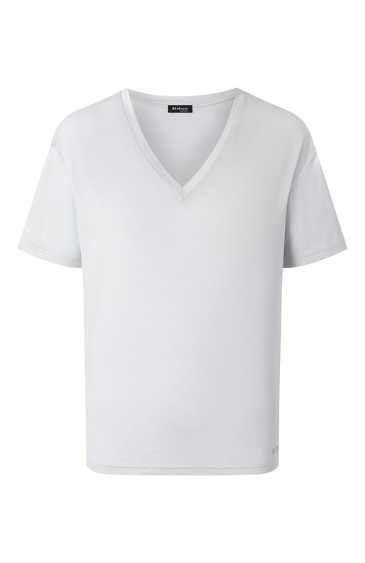 Где купить Футболка из шелка и хлопка Kiton Kiton