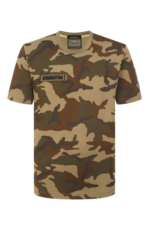 Где купить Хлопковая футболка Aeronautica Militare Aeronautica Militare