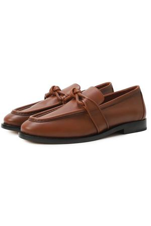 Кожаные лоферы Astaire Bottega Veneta