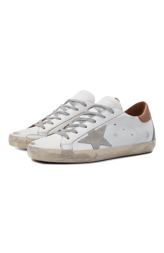 Где купить Кожаные кеды Superstar Golden Goose Deluxe Brand Golden Goose Deluxe Brand