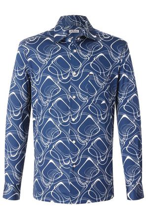 Хлопковая рубашка Kiton