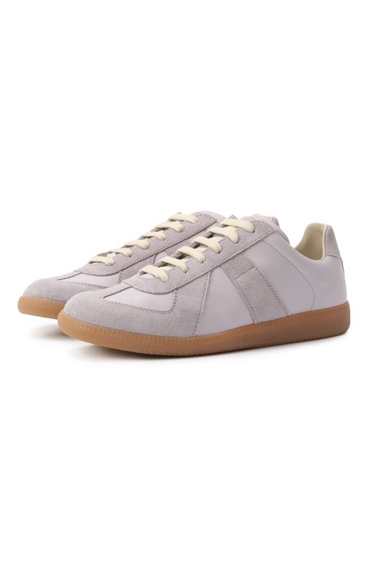Где купить Кожаные кеды Replica Maison Margiela Maison Margiela