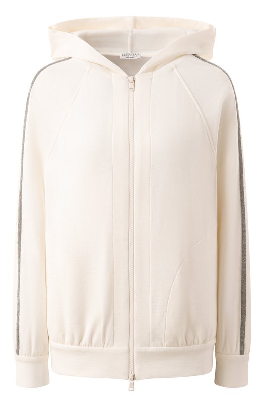 Где купить Толстовка из хлопка и шелка Brunello Cucinelli Brunello Cucinelli