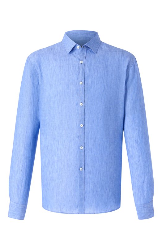 Где купить Льняная рубашка Canali Canali