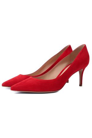 Замшевые туфли Gianvito 70 Gianvito Rossi