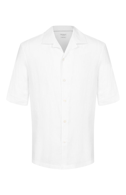 Где купить Льняная рубашка Brunello Cucinelli Brunello Cucinelli