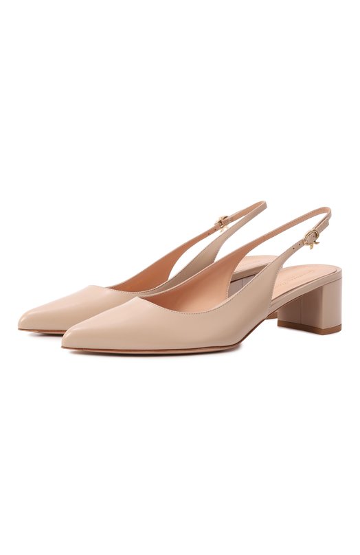 Где купить Кожаные туфли Piper Sling 45 Gianvito Rossi Gianvito Rossi