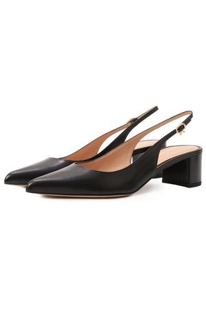 Кожаные туфли Piper Sling 45 Gianvito Rossi