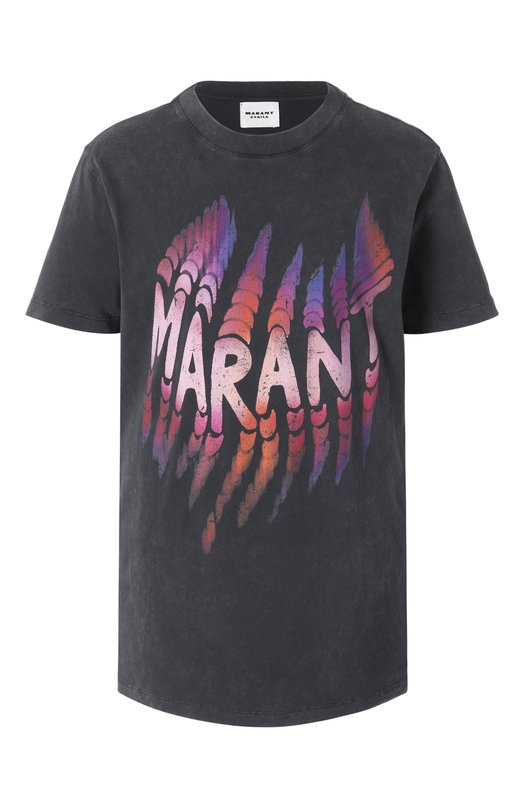 Где купить Хлопковая футболка Isabel Marant Etoile Isabel Marant Etoile