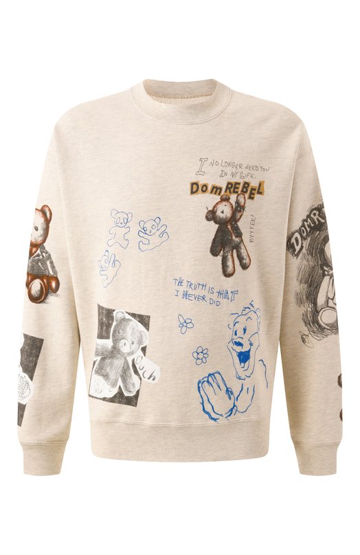 Где купить Хлопковый свитшот DOMREBEL Domrebel