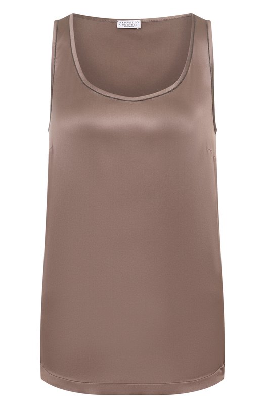 Где купить Атласный топ Brunello Cucinelli Brunello Cucinelli