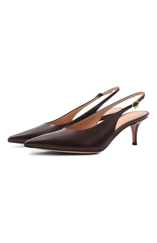 Где купить Кожаные туфли Robbie Sling 55 Gianvito Rossi Gianvito Rossi 