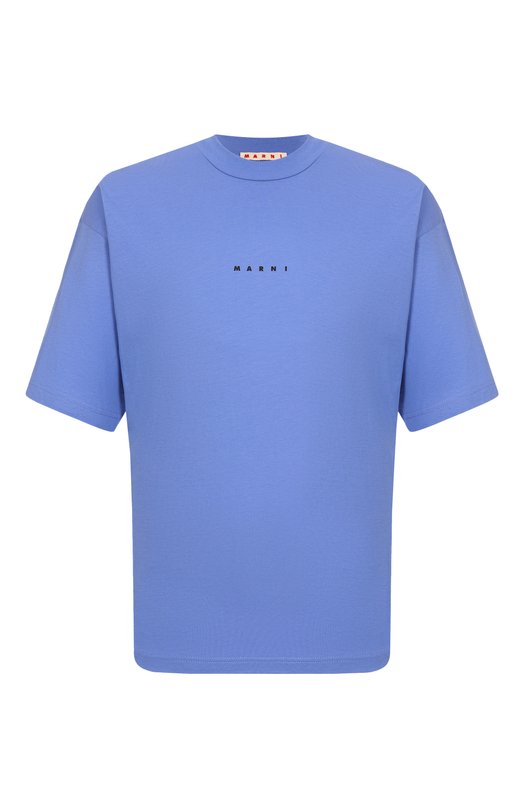 Где купить Хлопковая футболка Marni Marni