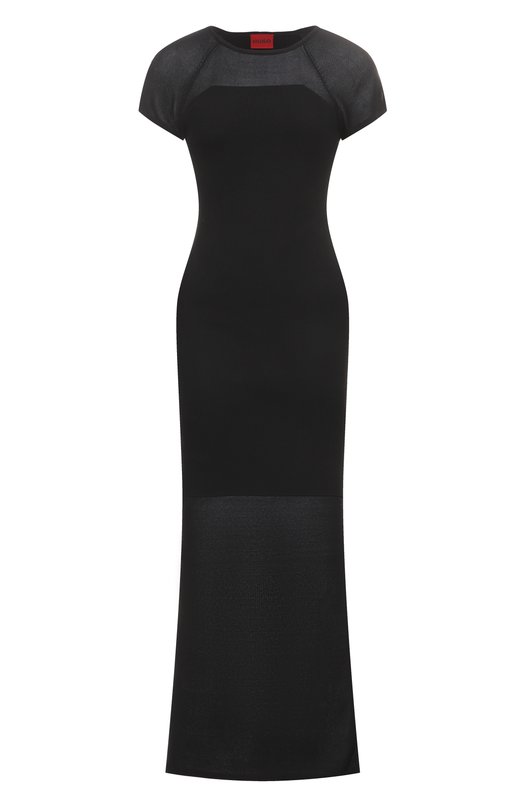 Где купить Платье из вискозы HUGO Hugo Hugo Boss