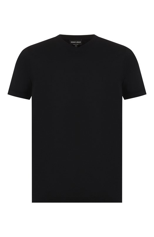 Где купить Шерстяная футболка Giorgio Armani Giorgio Armani