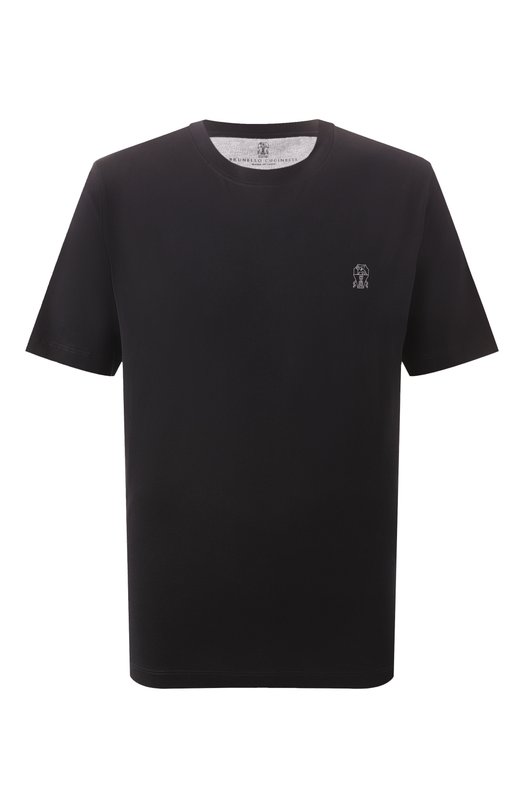 Где купить Хлопковая футболка Brunello Cucinelli Brunello Cucinelli