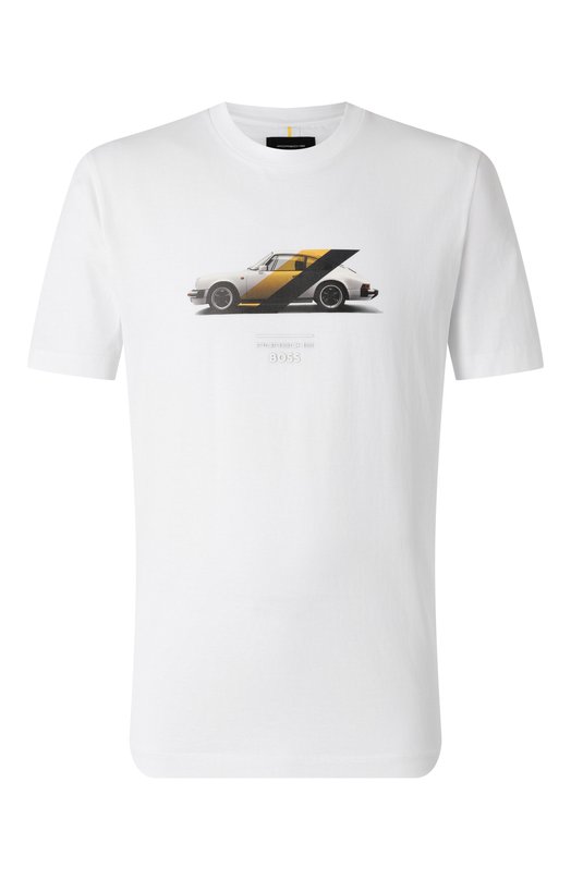 Где купить Хлопковая футболка BOSS x Porsche BOSS Boss Hugo Boss