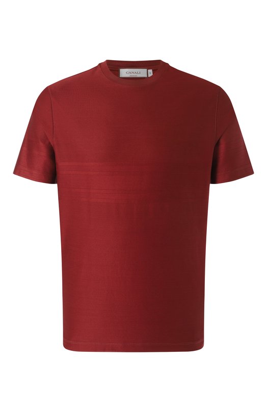 Где купить Хлопковая футболка Canali Canali