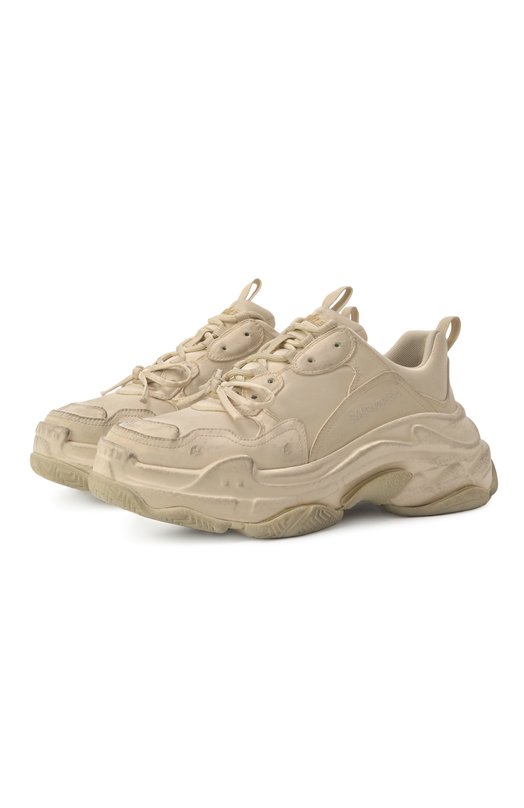 Где купить Текстильные кроссовки Triple S Balenciaga Balenciaga