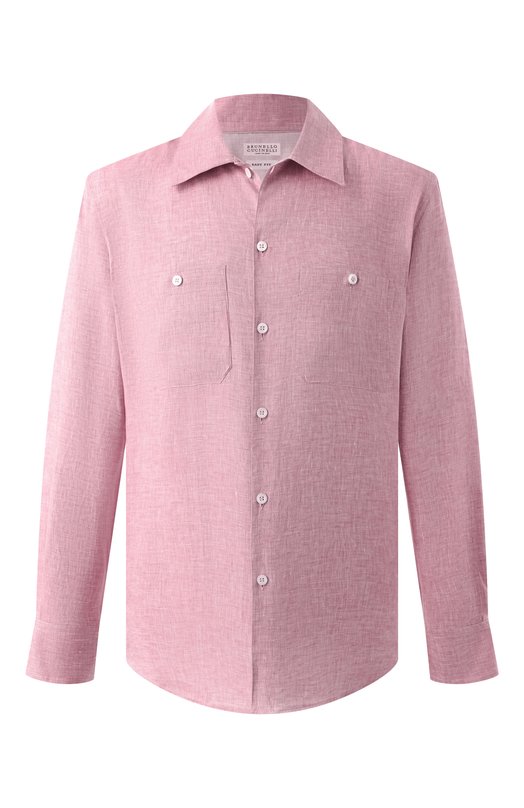 Где купить Льняная рубашка Brunello Cucinelli Brunello Cucinelli