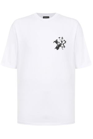 Хлопковая футболка Comme des Fuckdown