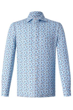 Хлопковая рубашка Kiton
