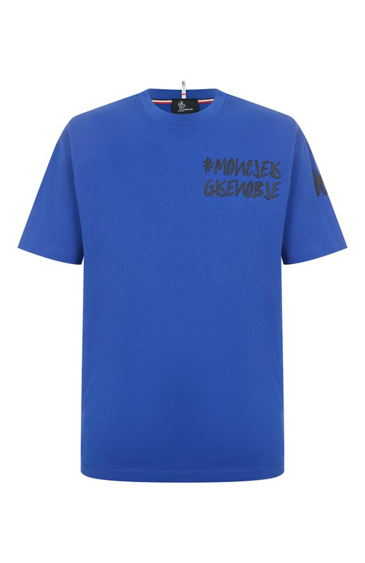 Где купить Хлопковая футболка Moncler Grenoble Moncler Grenoble