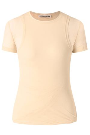 Хлопковая футболка Jil Sander
