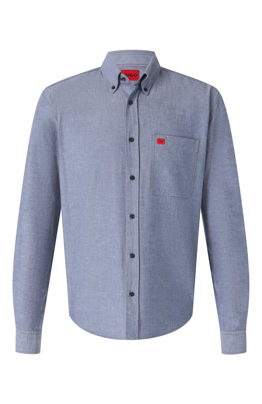 Где купить Хлопковая рубашка HUGO Hugo Hugo Boss