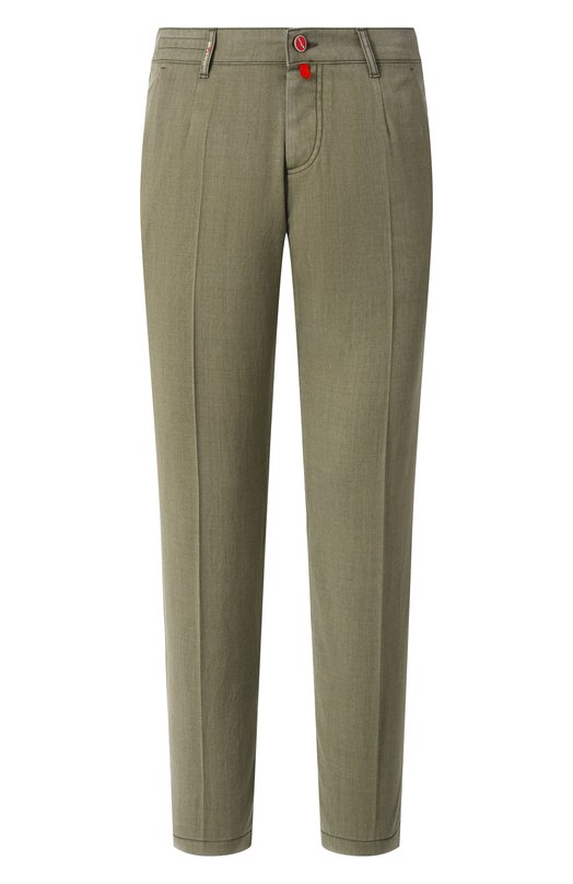 Где купить Шерстяные брюки Kiton Kiton
